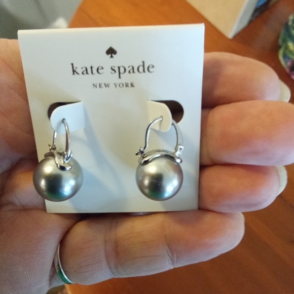 Kate Spade Pearl Earrings - Picture 2 of 3